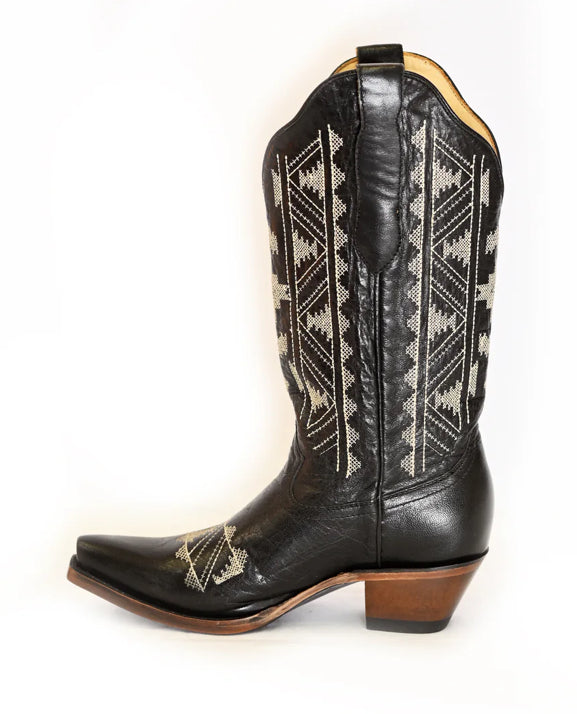 RW Boots Black Aztec WRW014