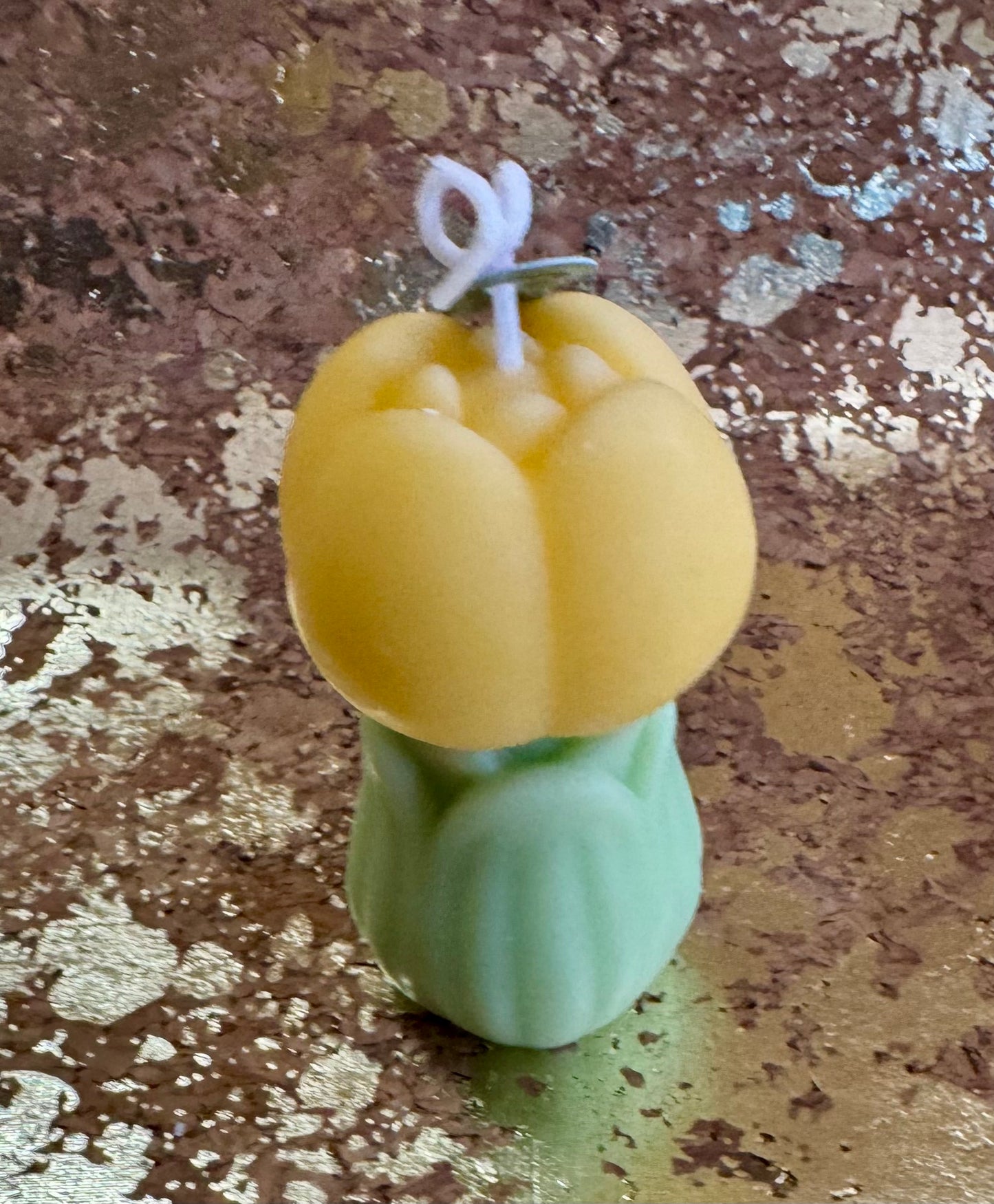 Yellow Tulip Candle