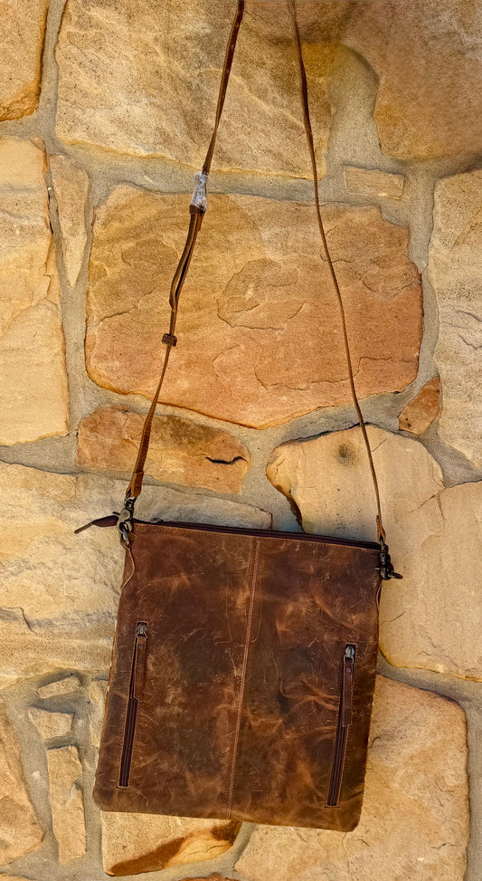 Leather Deer Hide Purse