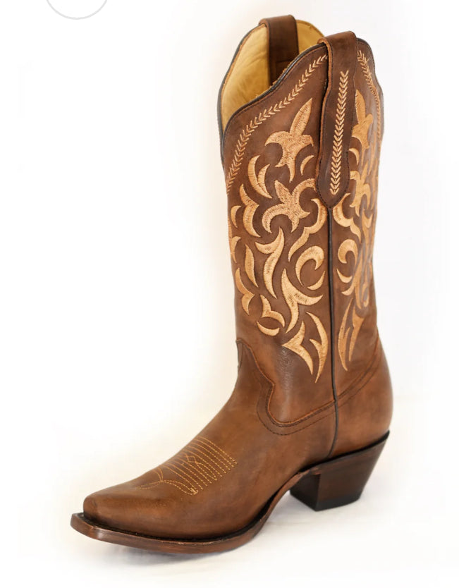 RW Boots Brown Tan WRW011