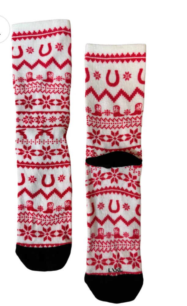 RW Socks Red Western