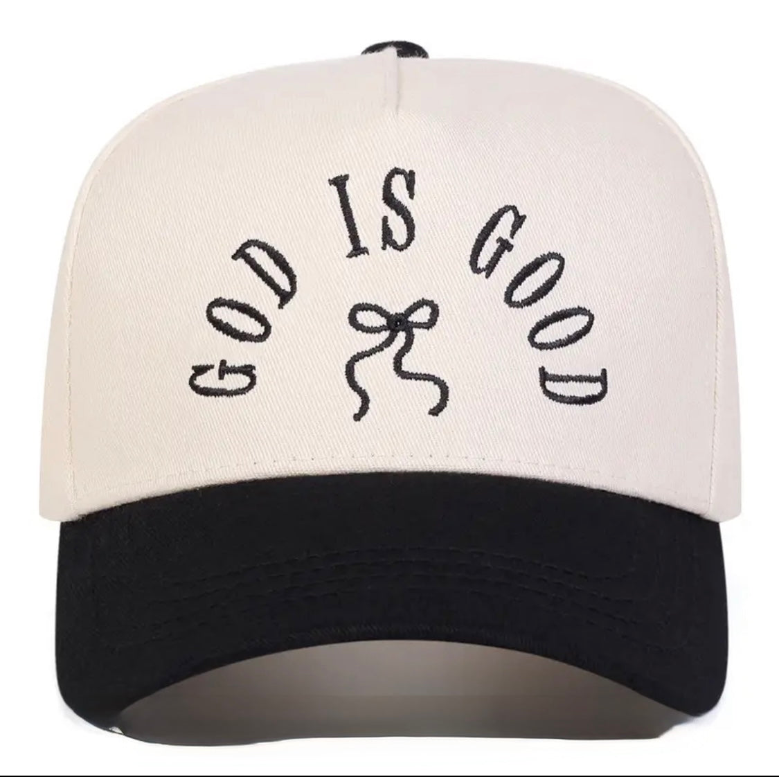 God Is Good Bow Cap