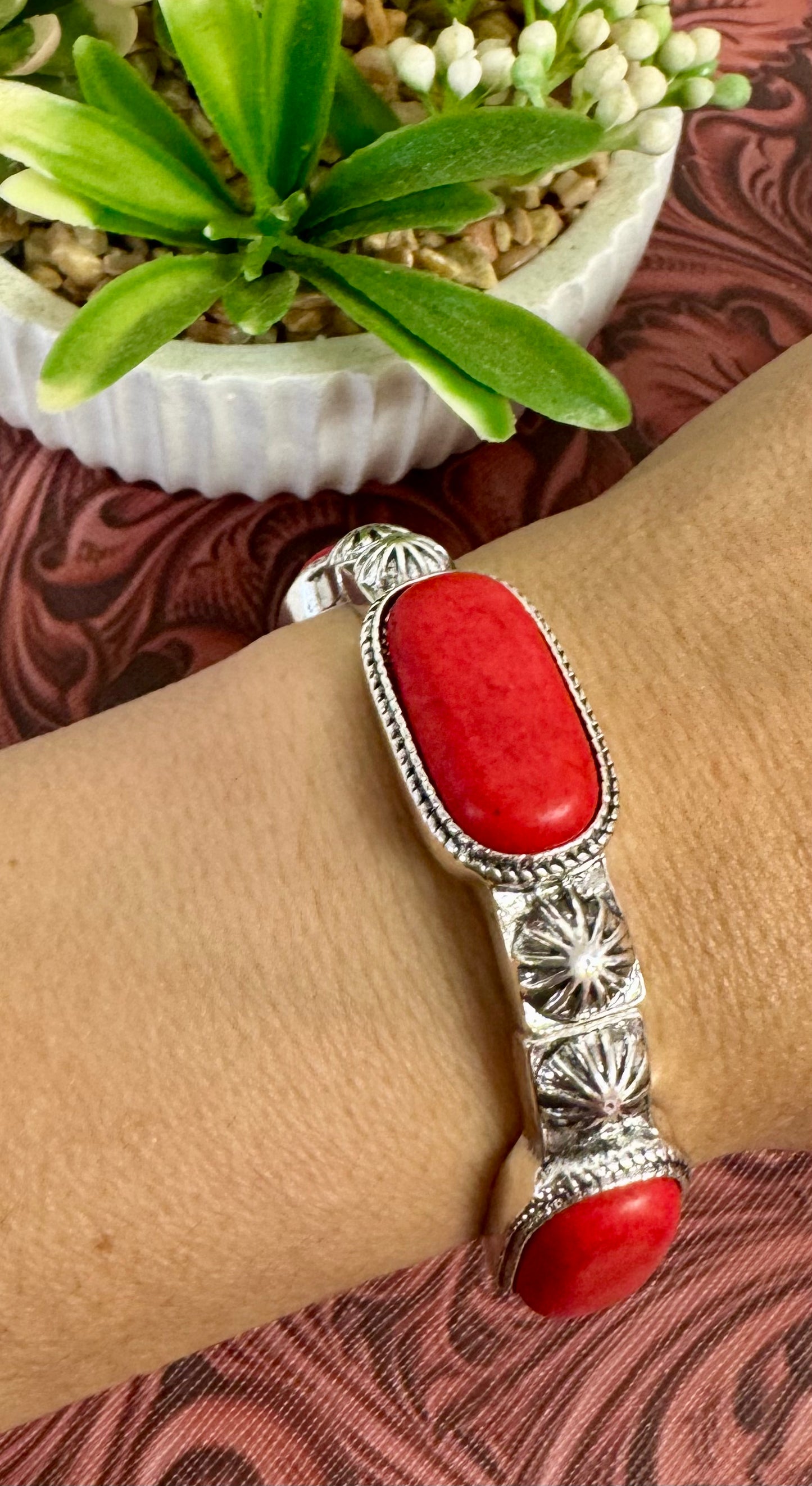 Red Elastic Bracelet