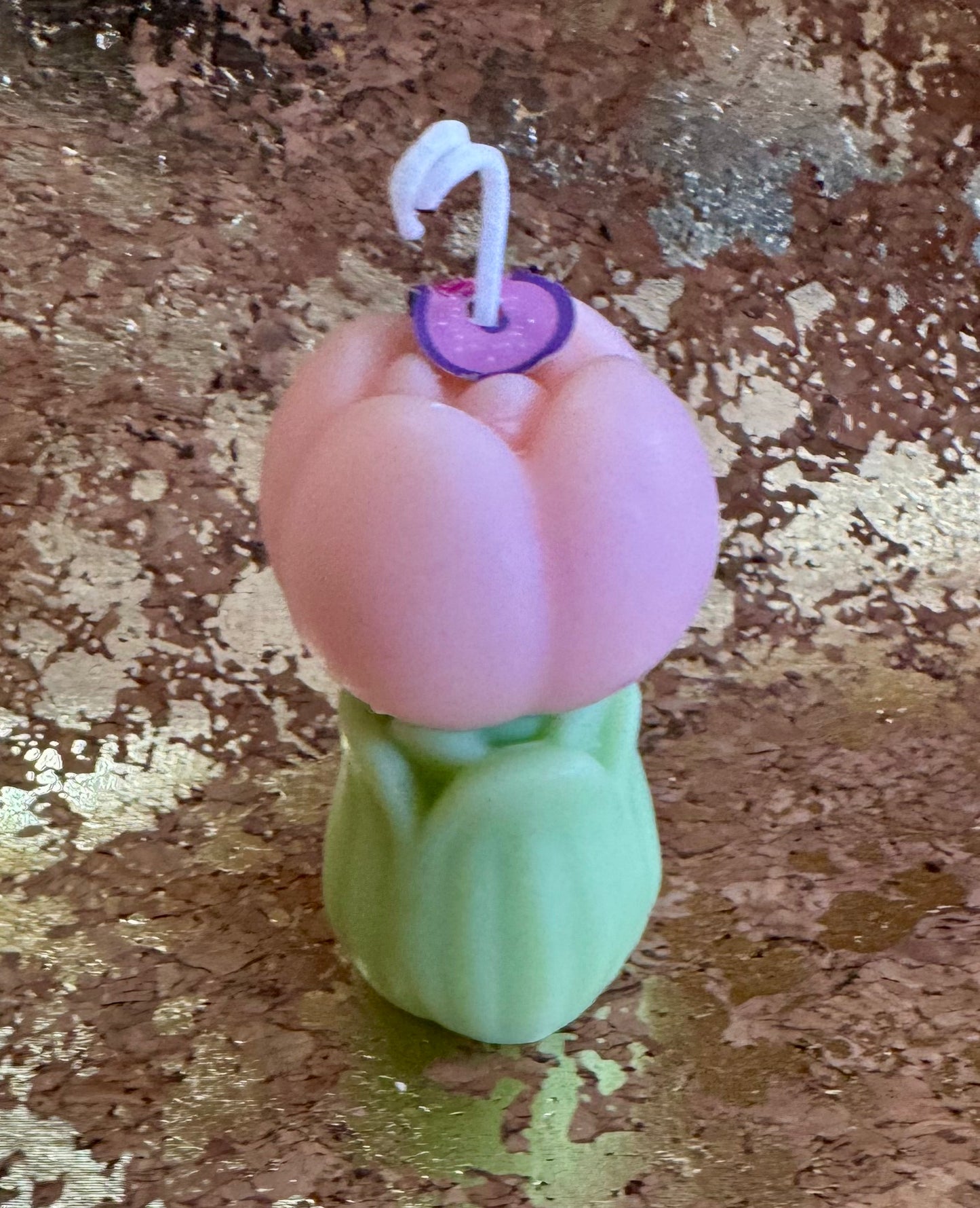 Pale Pink Tulip Candle