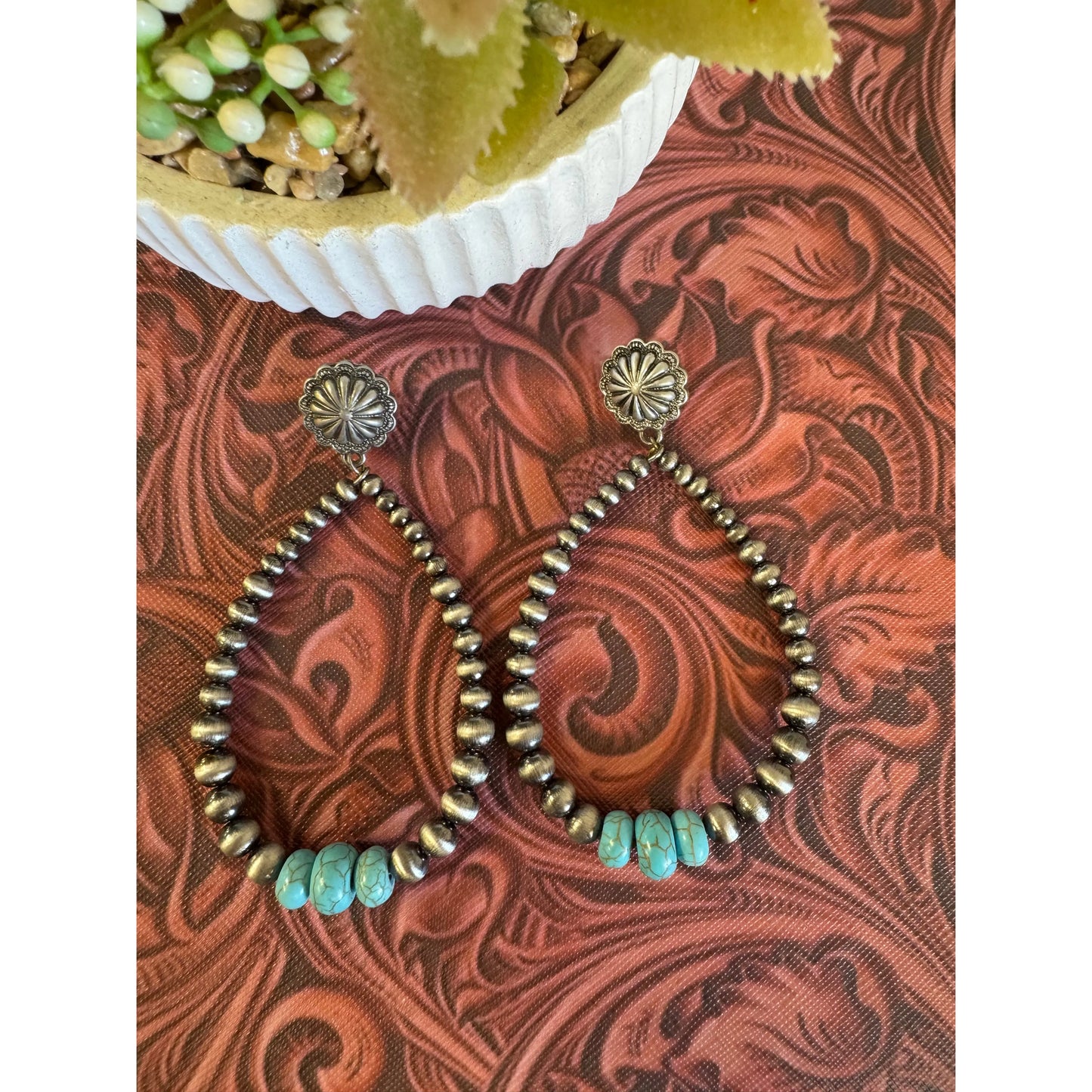 Navajo Turquoise Earrings