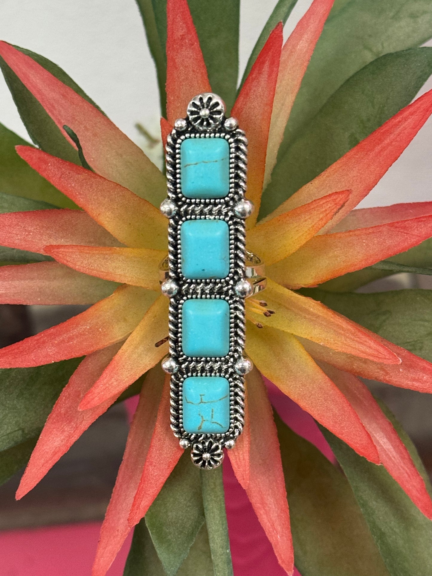 Turquoise Long Ring