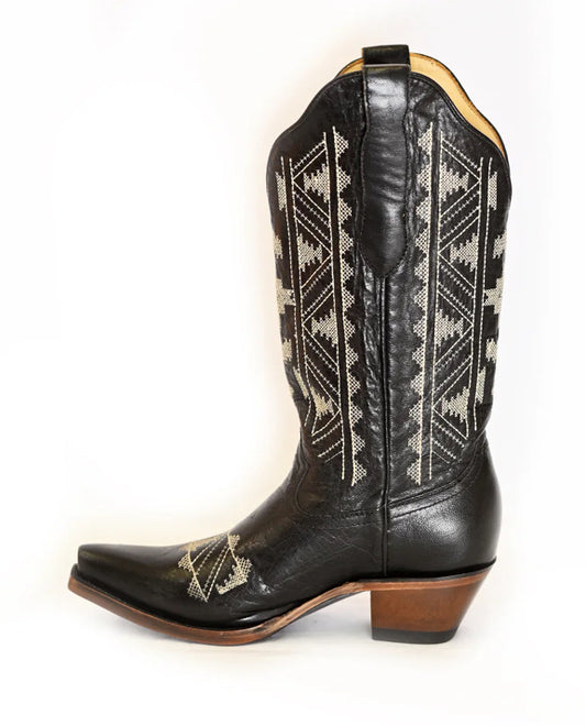 RW Boots Black Aztec WRW014