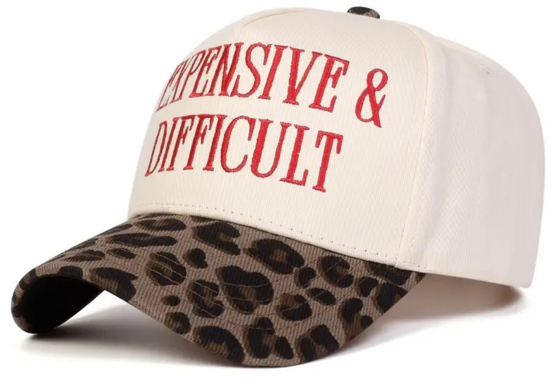 Expensive & Difficult Leopard Cap
