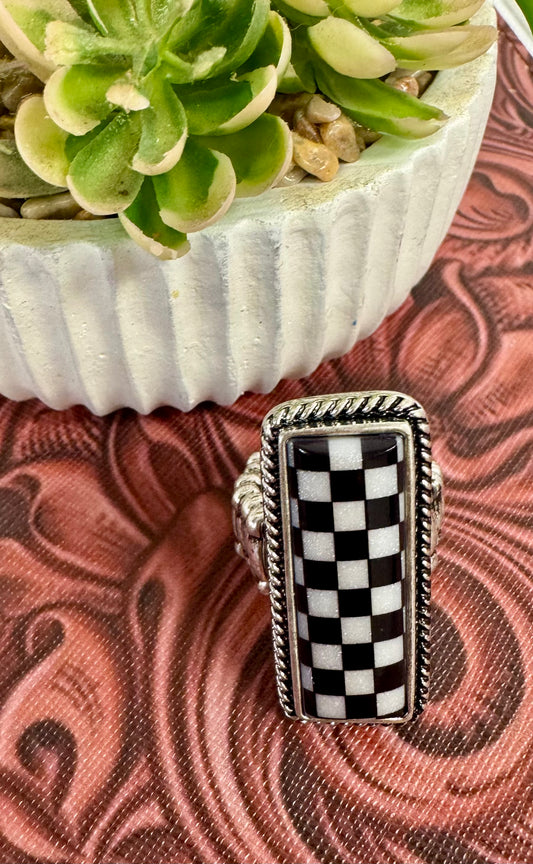 Checkered Ring