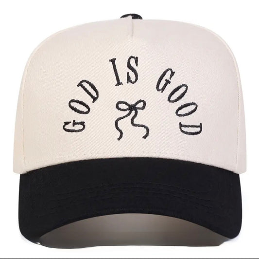 God Is Good Bow Cap