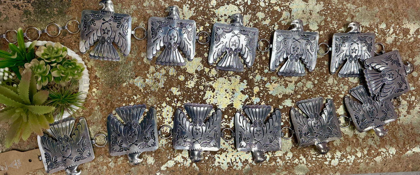 Thunderbird Concho Belt