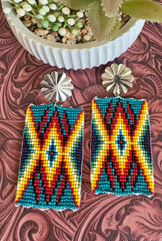 Southwest Beaded Earrings