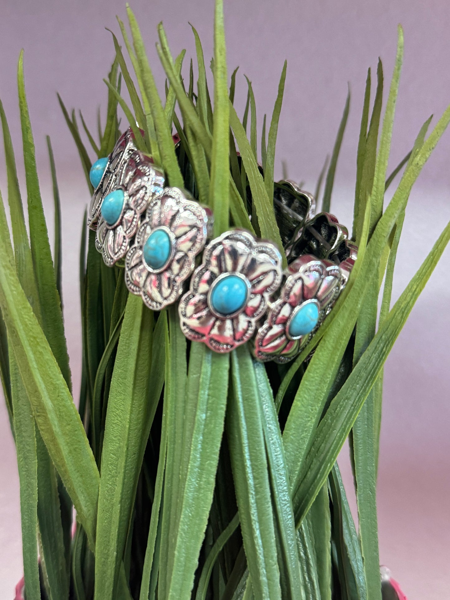 Turquoise Elastic Bracelet